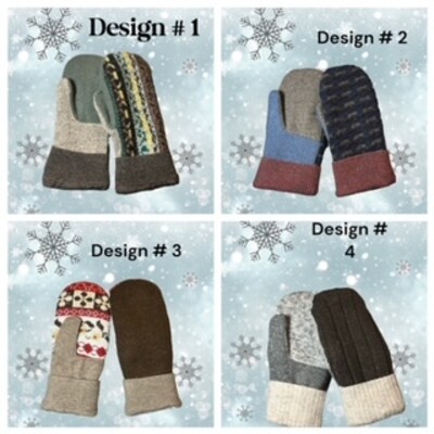 Sweater Mittens - One Size Fits Most - image2